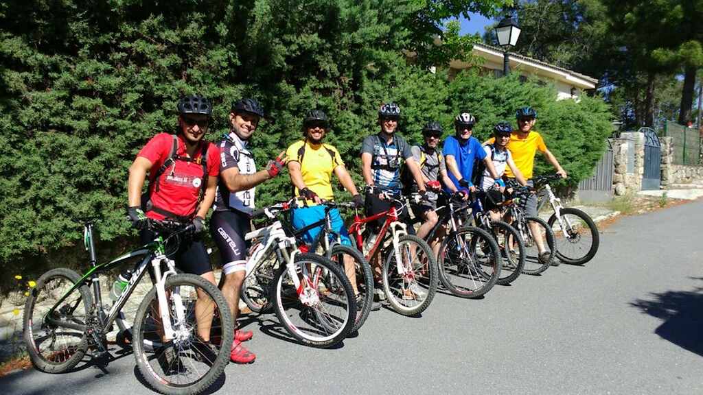 Siete ciclistas acudimos a la BiciCoa 2016